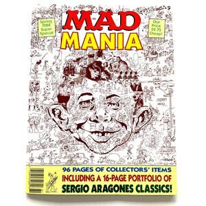 Mad Magazine Super Special Mania Spring 1988 Vintage